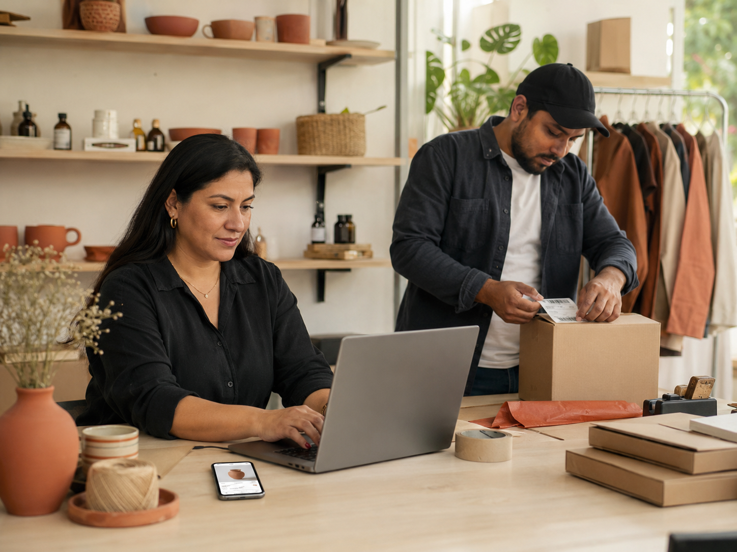 Desarrollo de tienda en línea con herramientas inteligentes para empresas